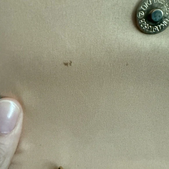 Strawberry Print Handbag with Gold Handle - Picture 7 of 9